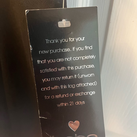 bebe Little Black Dress with Geogmetric Neckline NWT Size 2 - Picture 3 of 5